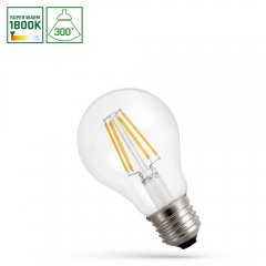 Żarówka LED GLS COG 7W E27 1800K WOJ + 14655 Spectrum