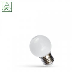 Żarówka LED Kulka 1W E27 WOJ + 11794_1W Spectrum