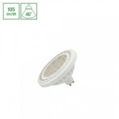 Żarówka LED GU10 AR111 10W 40st NW WOJ + 14634 Spectrum